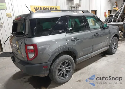 2023 Ford Bronco Sport Big Bend z USA, uszkodzony, nr VIN 3FMCR9B67PRD43175